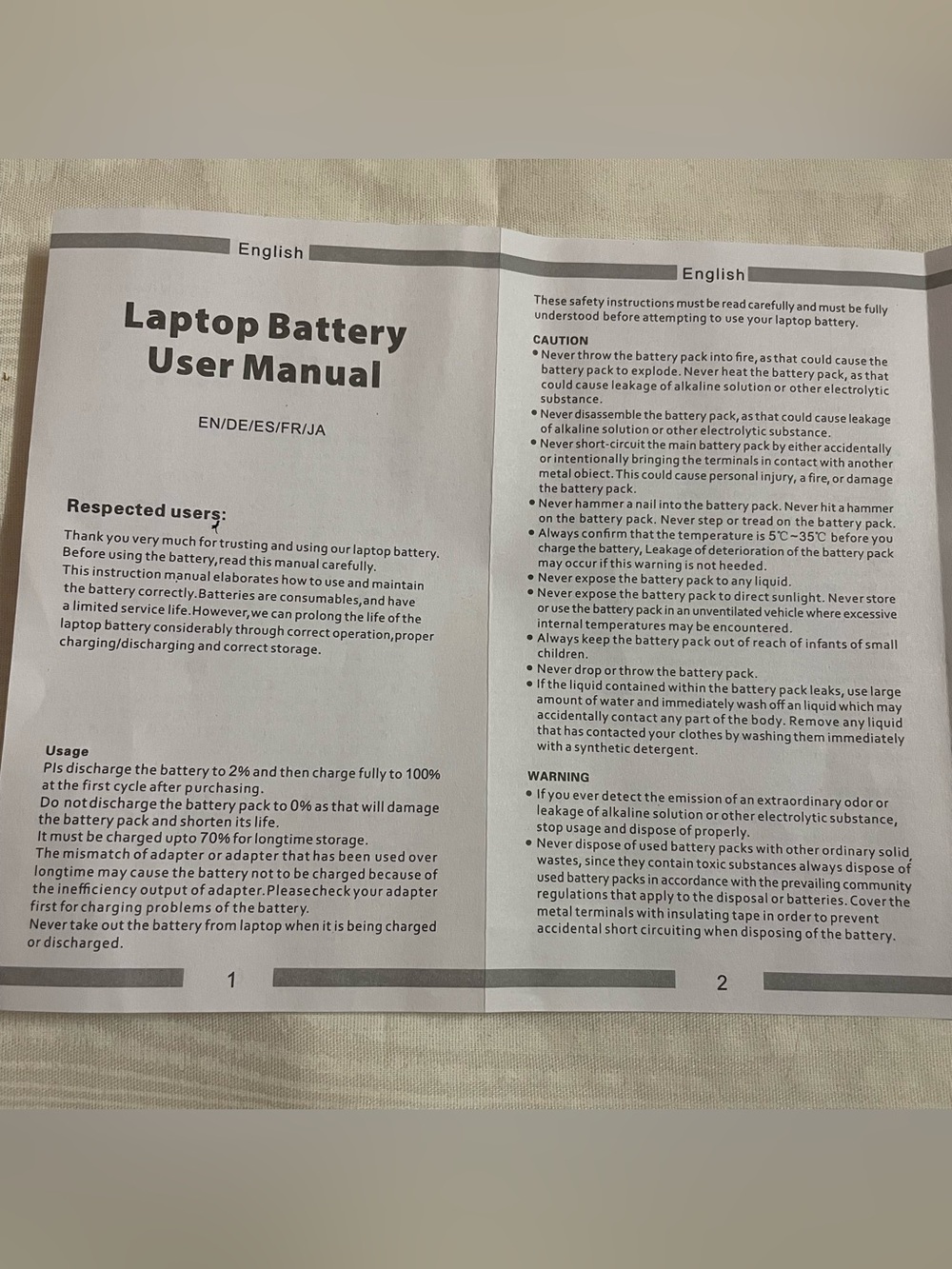 Acer Computer Laptop Battery AS09A31 - Picture 7 of 8